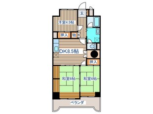 卸町マンションフタバの物件間取画像